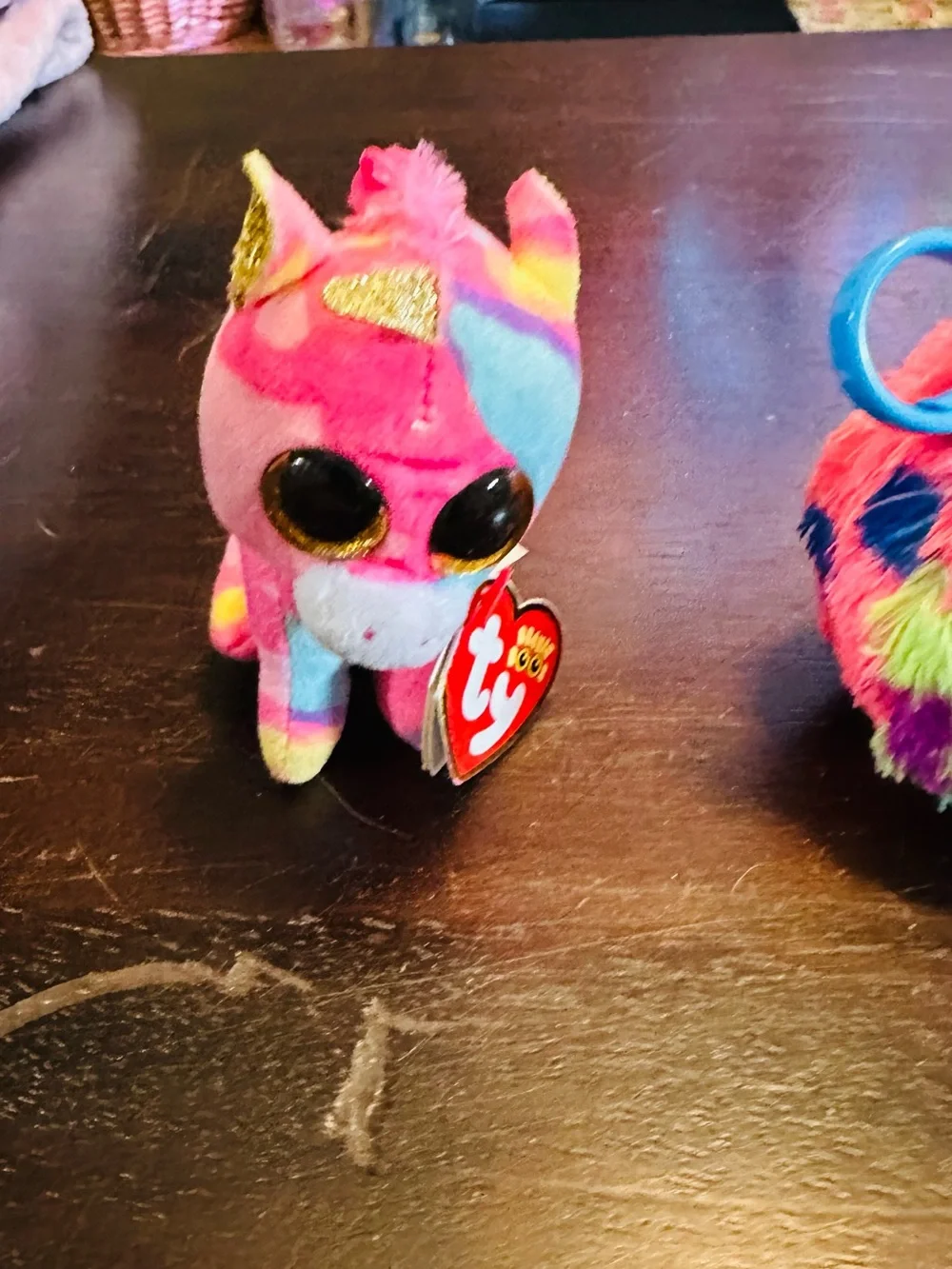 Ty Beanie Boos Clip on Plush Keychain 3-Pieces